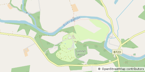Map of Lockerbie, Dumfriesshire
