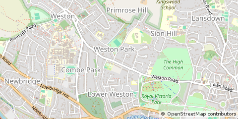 Map of Bath and North East Somerset