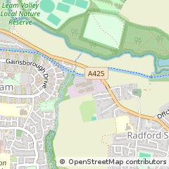 Map of Leamington SPA