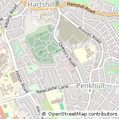 Map of Stoke-on-Trent