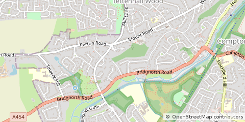 Map of West Midlands