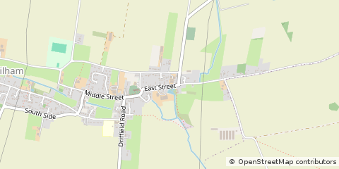 Map of Driffield, East Riding of Yorkshire