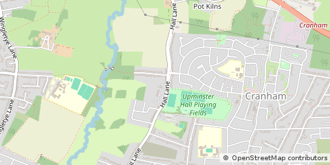 Map of Upminster