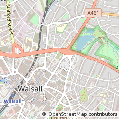 Map of Walsall
