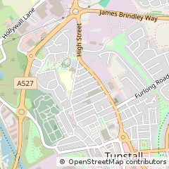Map of Stoke-on-Trent