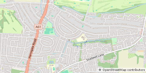 Map of Leeds