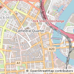 Map of Belfast, Co Antrim