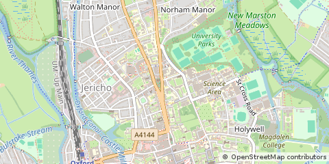 Map of Oxford