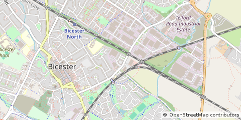 Map of Bicester