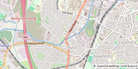 Map of Walsall