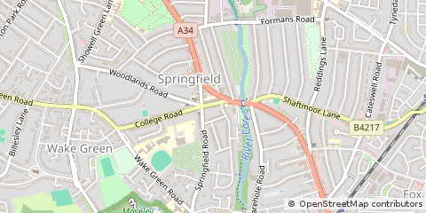 Map of Birmingham