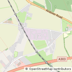 Map of Andover, Hampshire