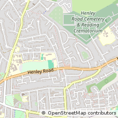 Map of Reading, Kent