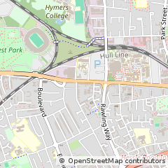 Map of Hull
