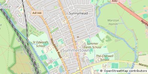 Map of Oxford