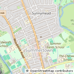 Map of Oxford