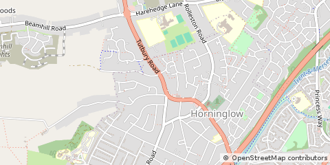 Map of Staffordshire