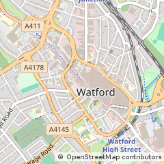 Map of Watford