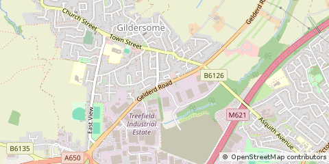 Map of Leeds