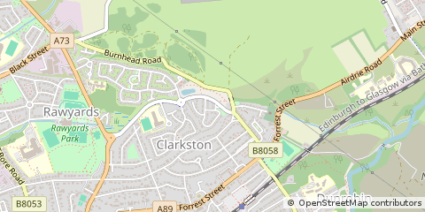 Map of Airdrie
