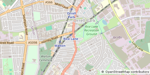 Map of Liverpool