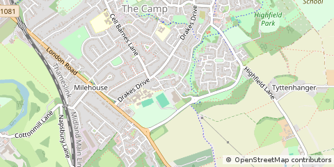 Map of Harpenden