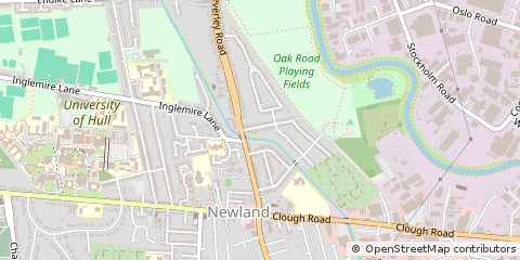 Map of East Yorkshire