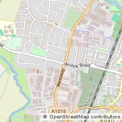 Map of Chelmsford, Essex