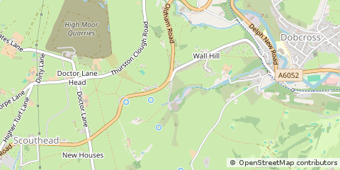 Map of Oldham