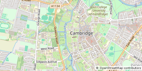 Map of Cambridge