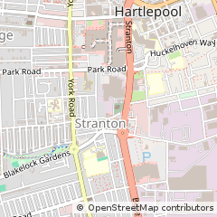 Map of Hartlepool