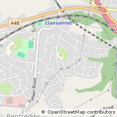 Map of Swansea