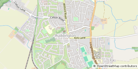 Map of Nottingham