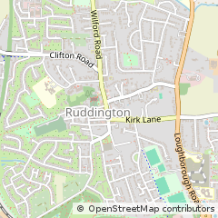 Map of Nottingham