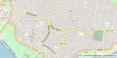 Map of Portsmouth, Hampshire