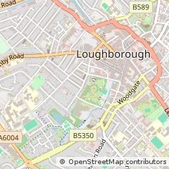 Map of Loughborough