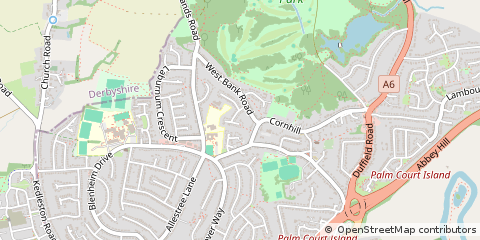 Map of Derby