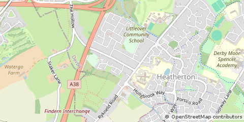 Map of Derby
