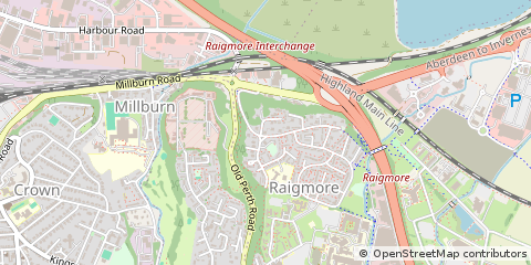 Map of Inverness