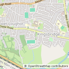 Map of Swansea, West Glamorgan