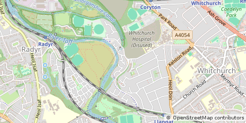 Map of Cardiff