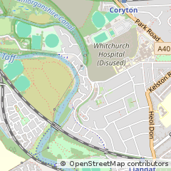 Map of Cardiff