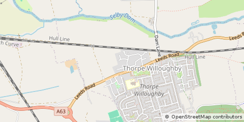 Map of Selby