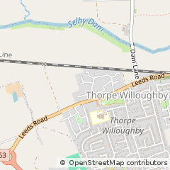Map of Selby
