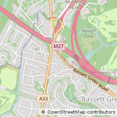 Map of Southampton, Hampshire