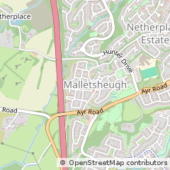 Map of Glasgow