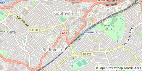Map of Bristol