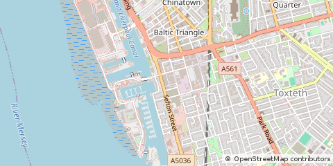 Map of Liverpool