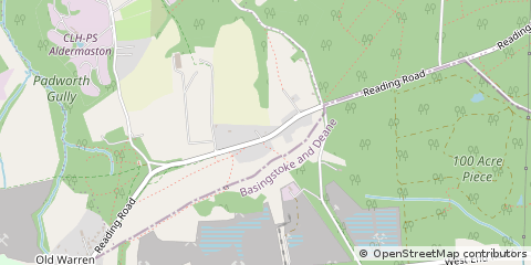 Map of Reading