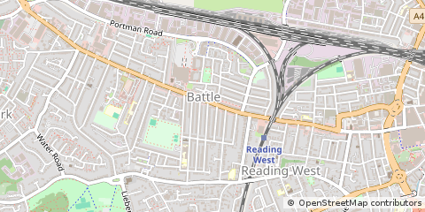 Map of Reading